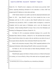 Page 2, 310 cv 03647 MEJ Docket 18 Opposition to motion to dismiss