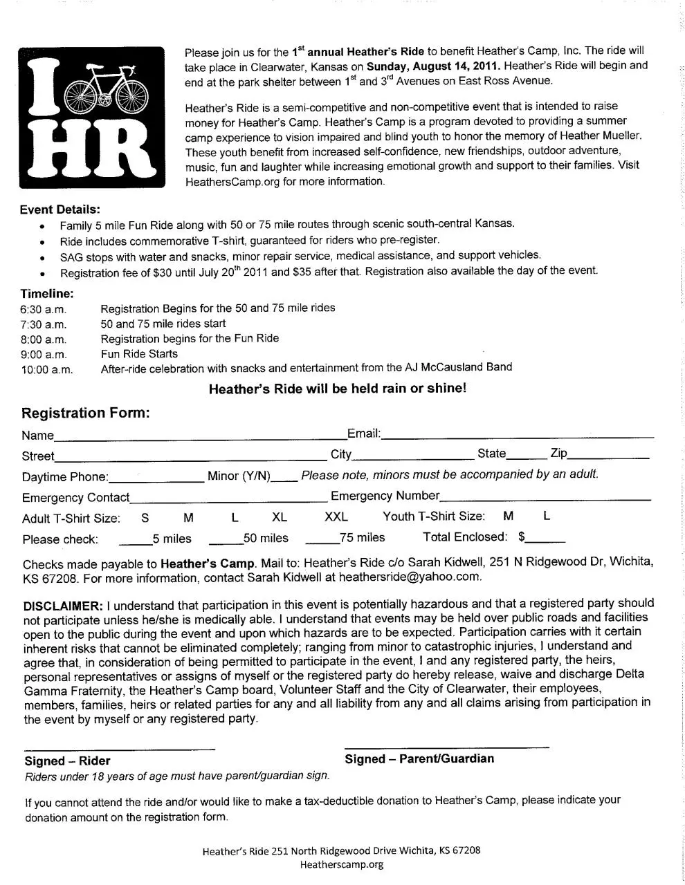 Page 1 of 1, HR Registration Form