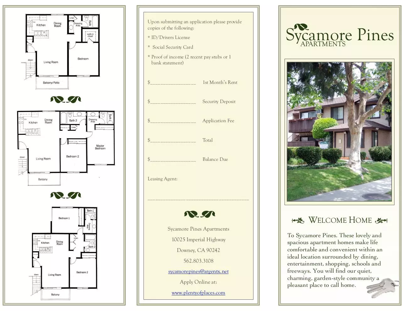 Page 1 of 2, SP brochure