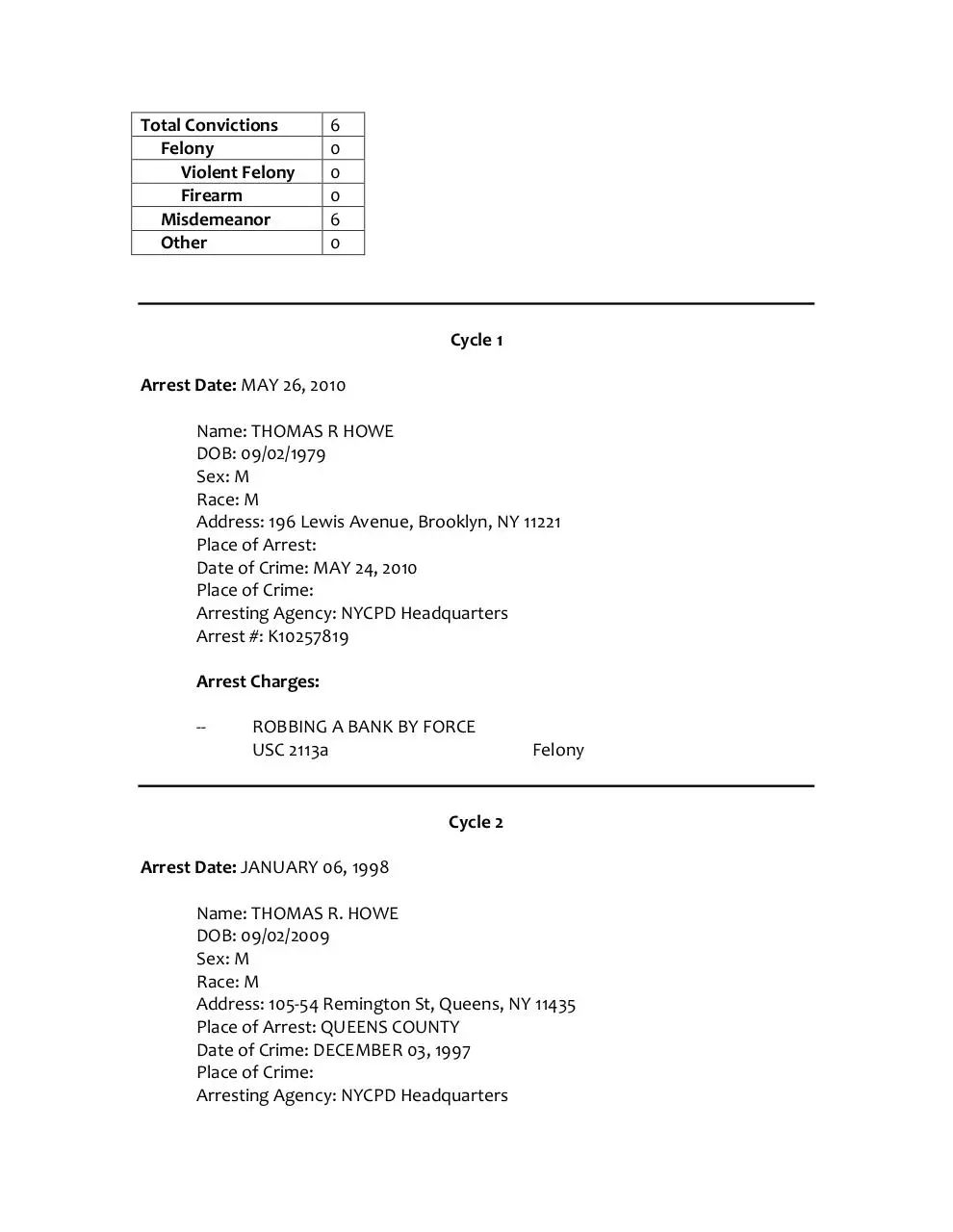 Page 2 of 5, CrimRecord