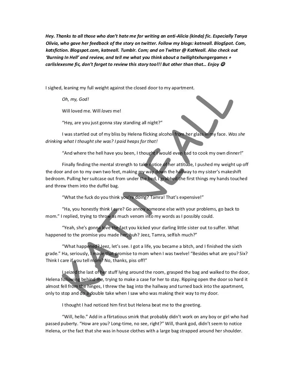 Page 1 of 2, Home Alone