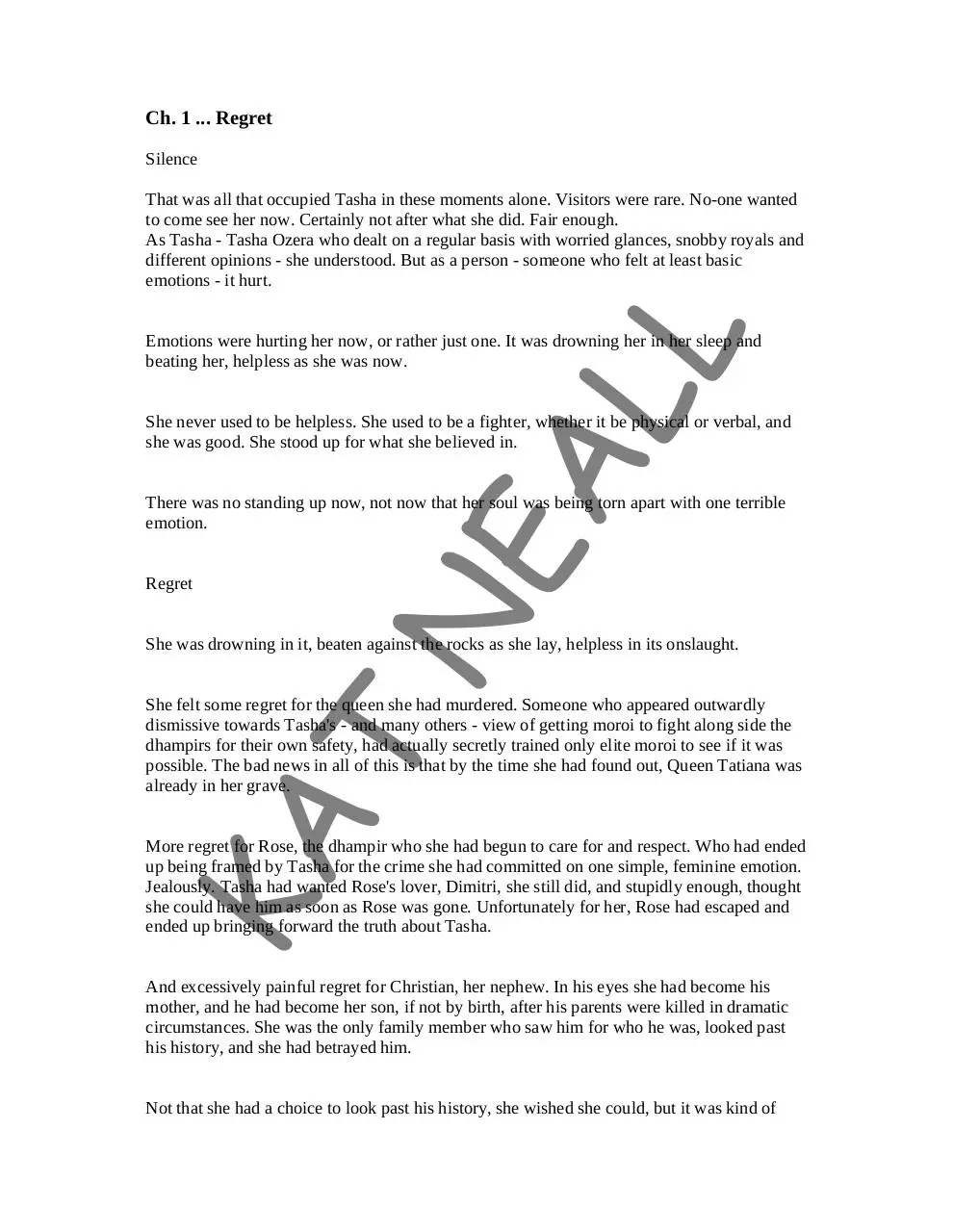 Page 1 of 2, Regret