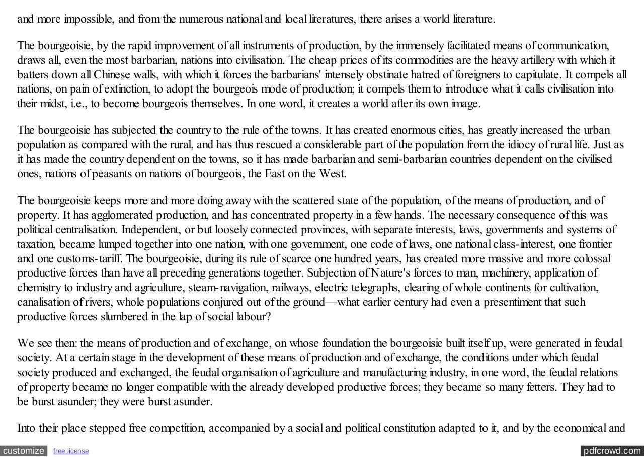 Page 5 of 30, Manifesto of the Communist Party