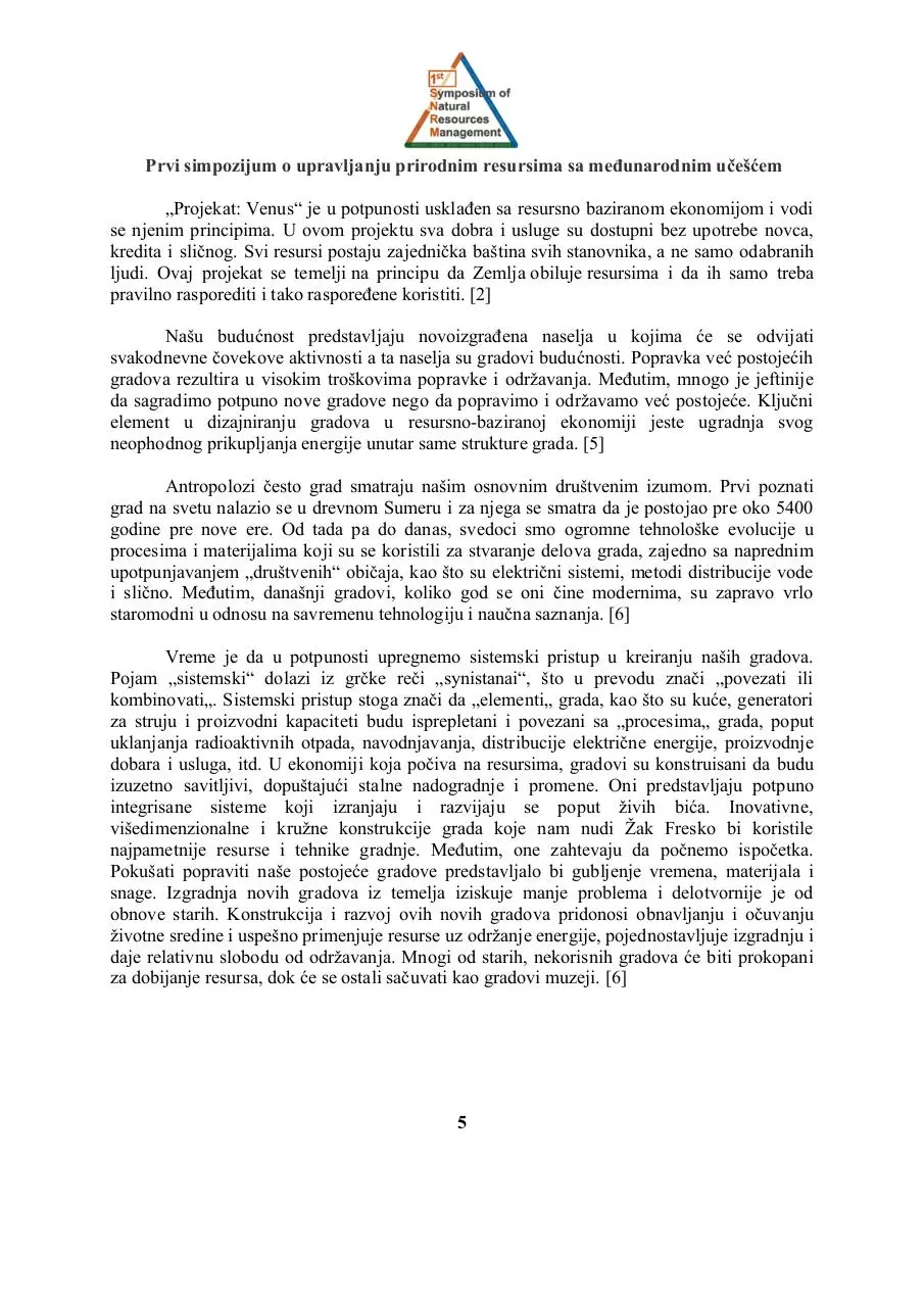 Page 5 of 8, Inteligentna upotreba prirodnih resursa