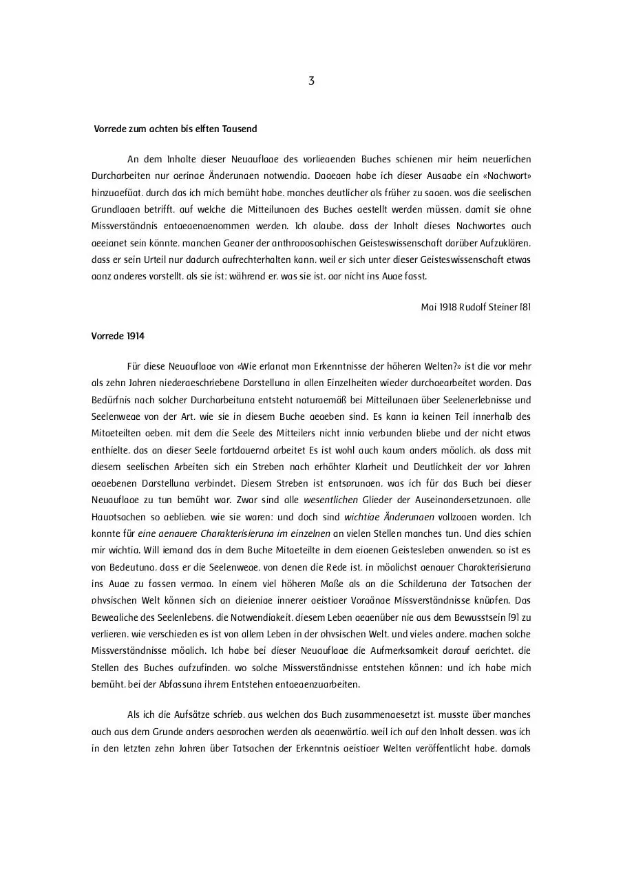 Page 3 of 108, Rudolf Steiner Wie erlangt man Erkenntnisse der höheren Welten