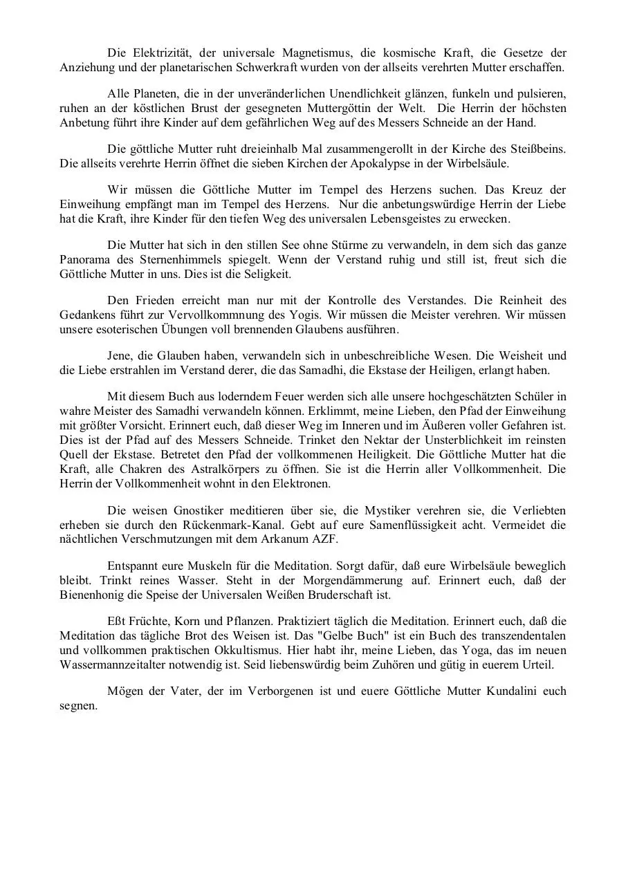Page 5 of 45, Samael Aun Weor Das Gelbe Buch