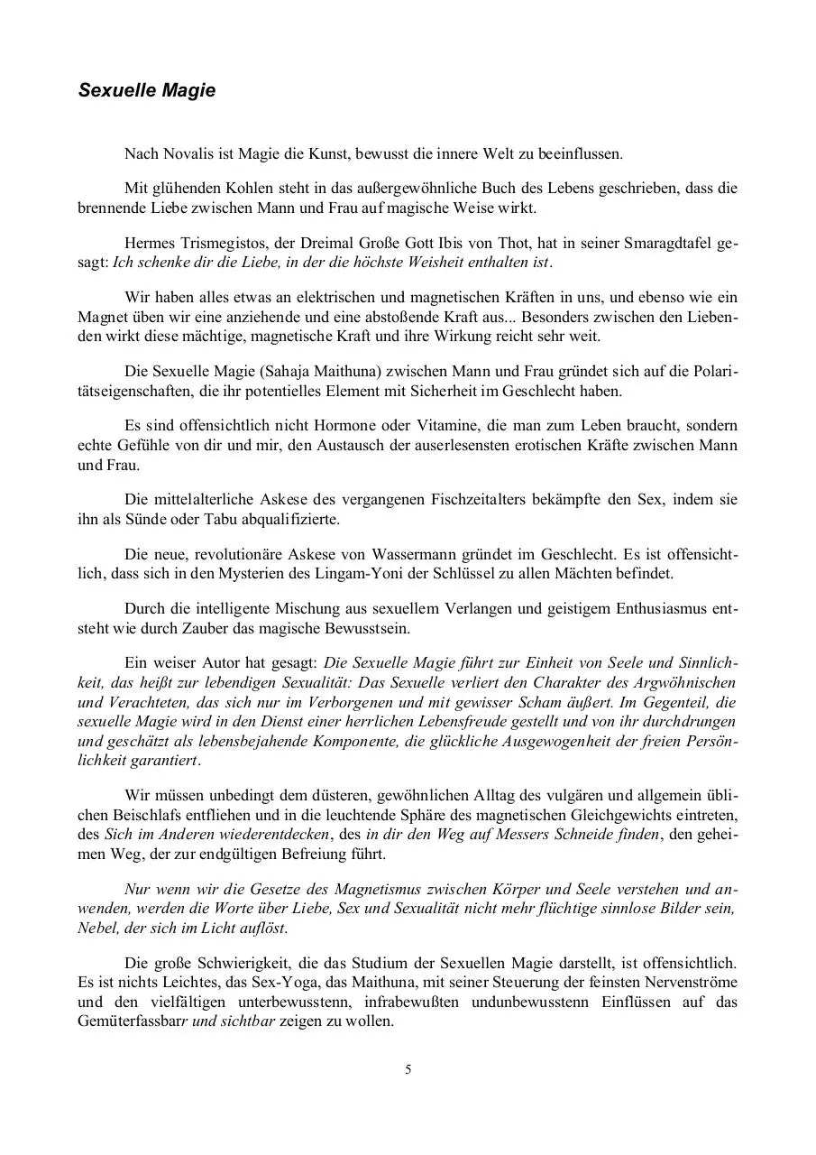 Page 5 of 134, Samael Aun Weor Das Mysterium Des Goldenen Bluehens