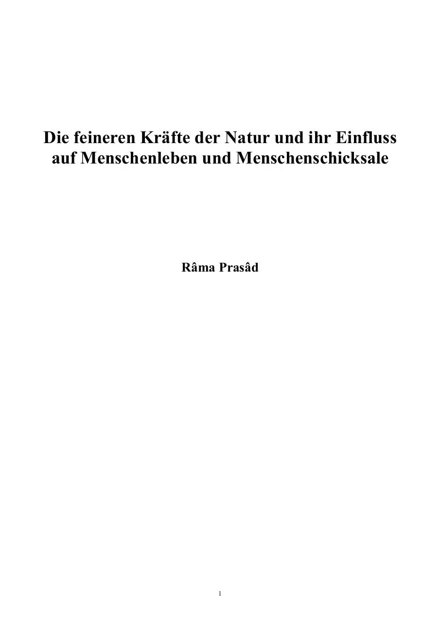 Page 1 of 100, Samael Aun Weor Die feineren Kraefte der Natur