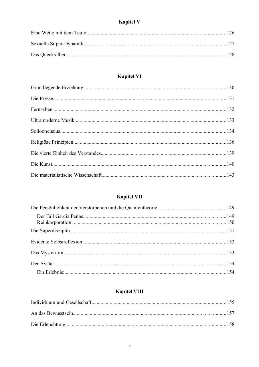 Page 5 of 158, Samael Aun Weor Die Revolution Der Dialektik