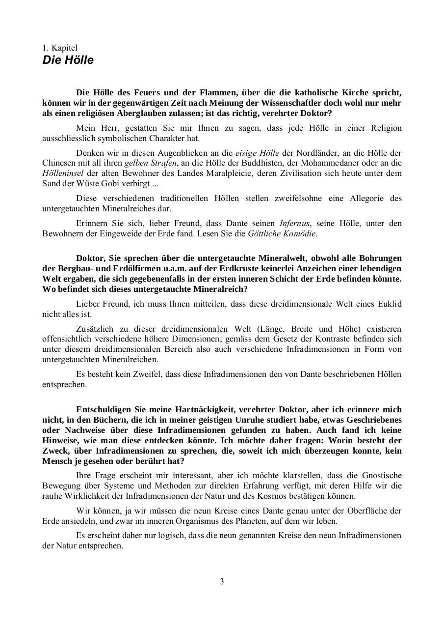 Page 3 of 168, Samael Aun Weor Ja Es Gibt Holle Teufel Karma