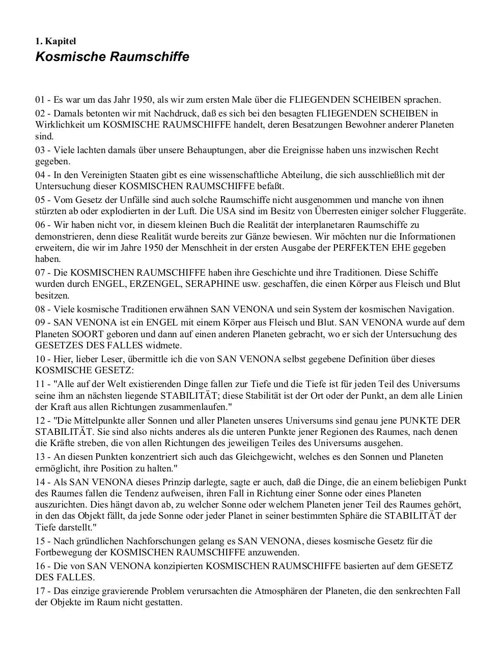 Page 3 of 17, Samael Aun Weor Kosmische Raumschiffe