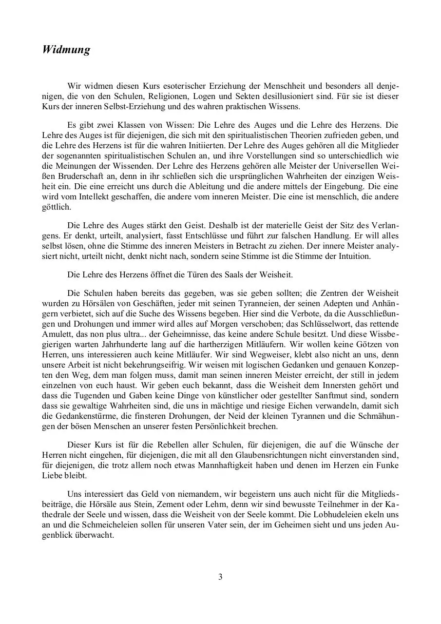Page 3 of 66, Samael Aun Weor Kurs Uber Den Zodiak
