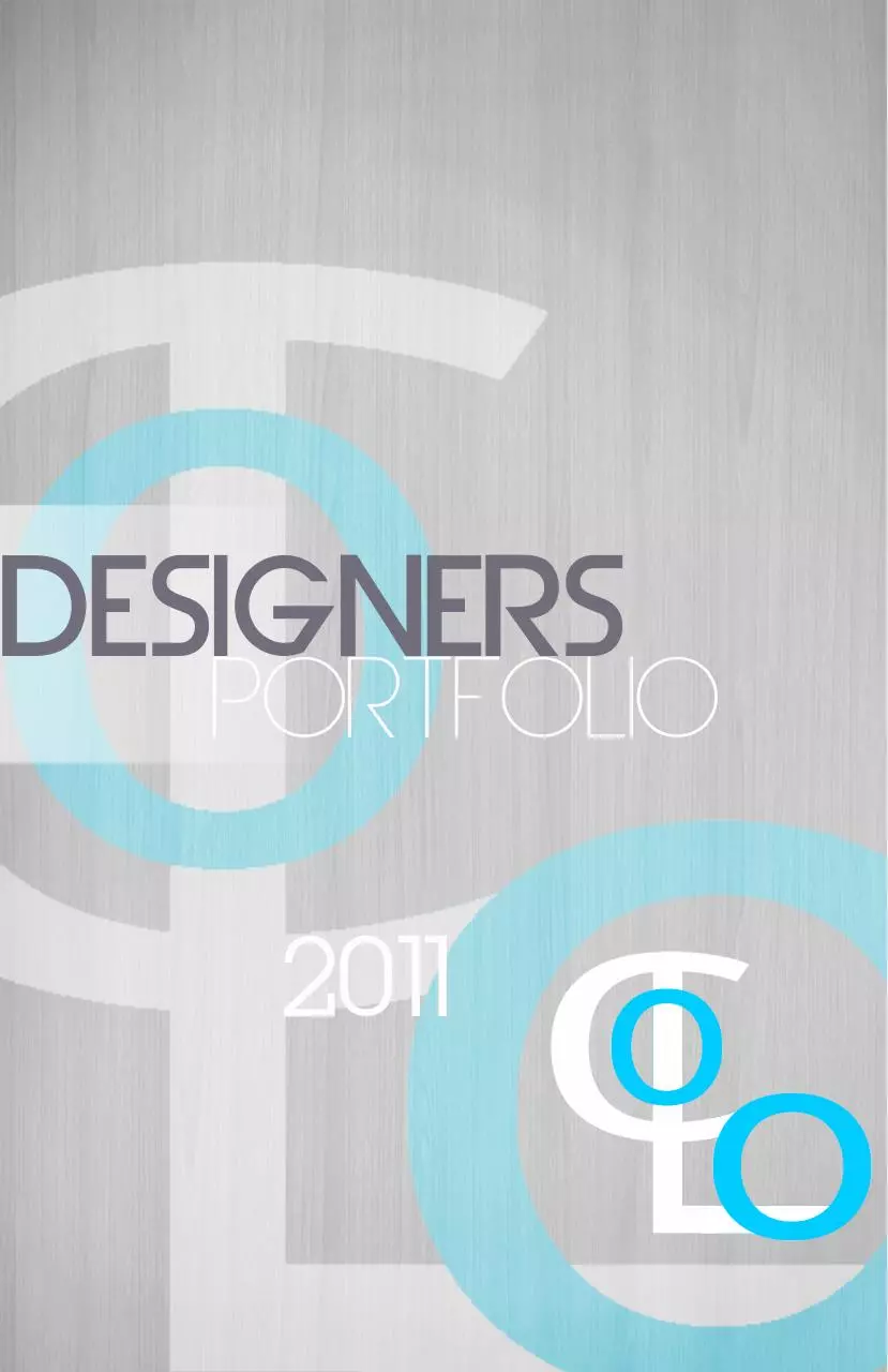Page 1 of 9, COLO BROCHURE 2011 Final