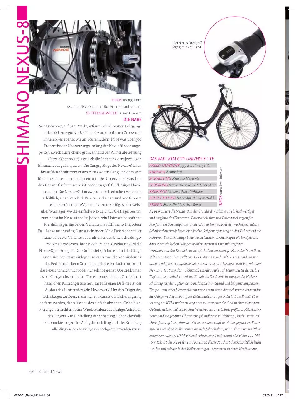 Page 1 of 1, 064 KTM FN 03 11