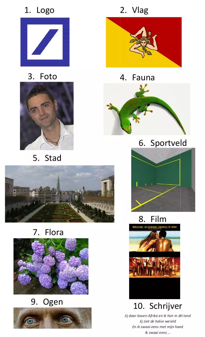 Page 1 of 1, Visual 10x10 Ronde 8