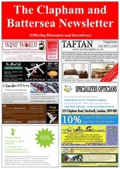 Page 1, TheClaphamAndBatterseaNewsletter