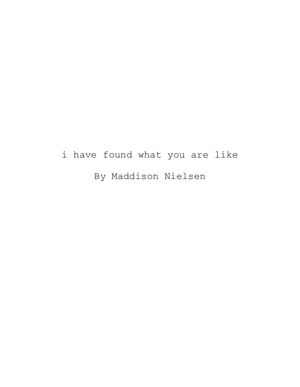 Page 1 of 38, i have found what you are like
