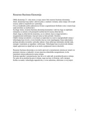 Page 2, Resursna Ekonomija