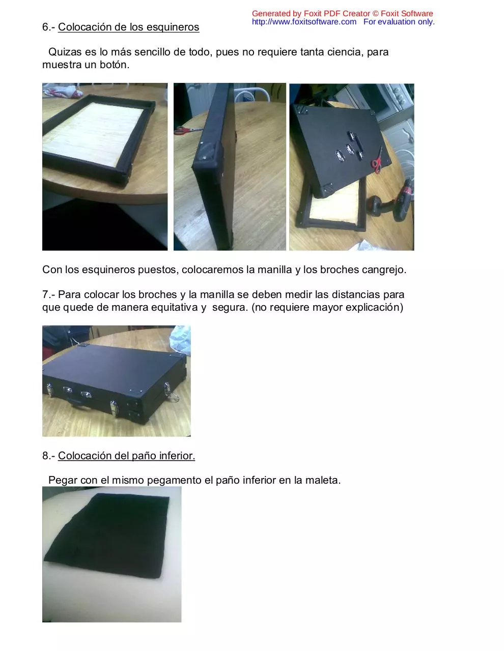 Page 4 of 5, FABRICACION DE UN CASE PARA PEDALES