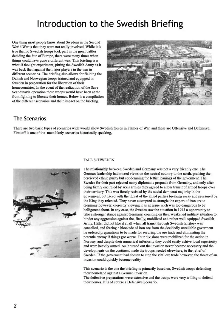 Page 3 of 21, Swedish Briefing
