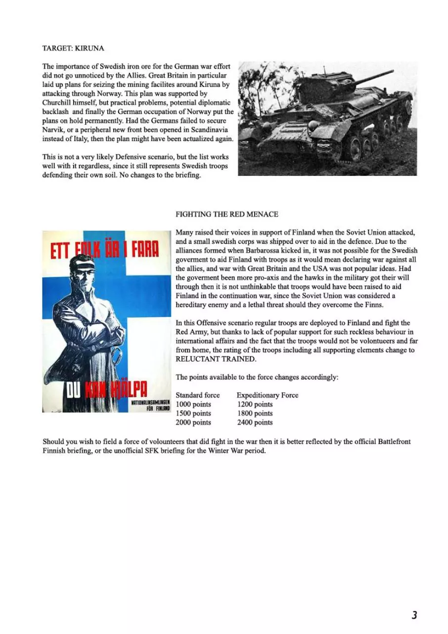 Page 4 of 21, Swedish Briefing