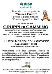 Page 3, vivere i parchi e gruppi di cammino