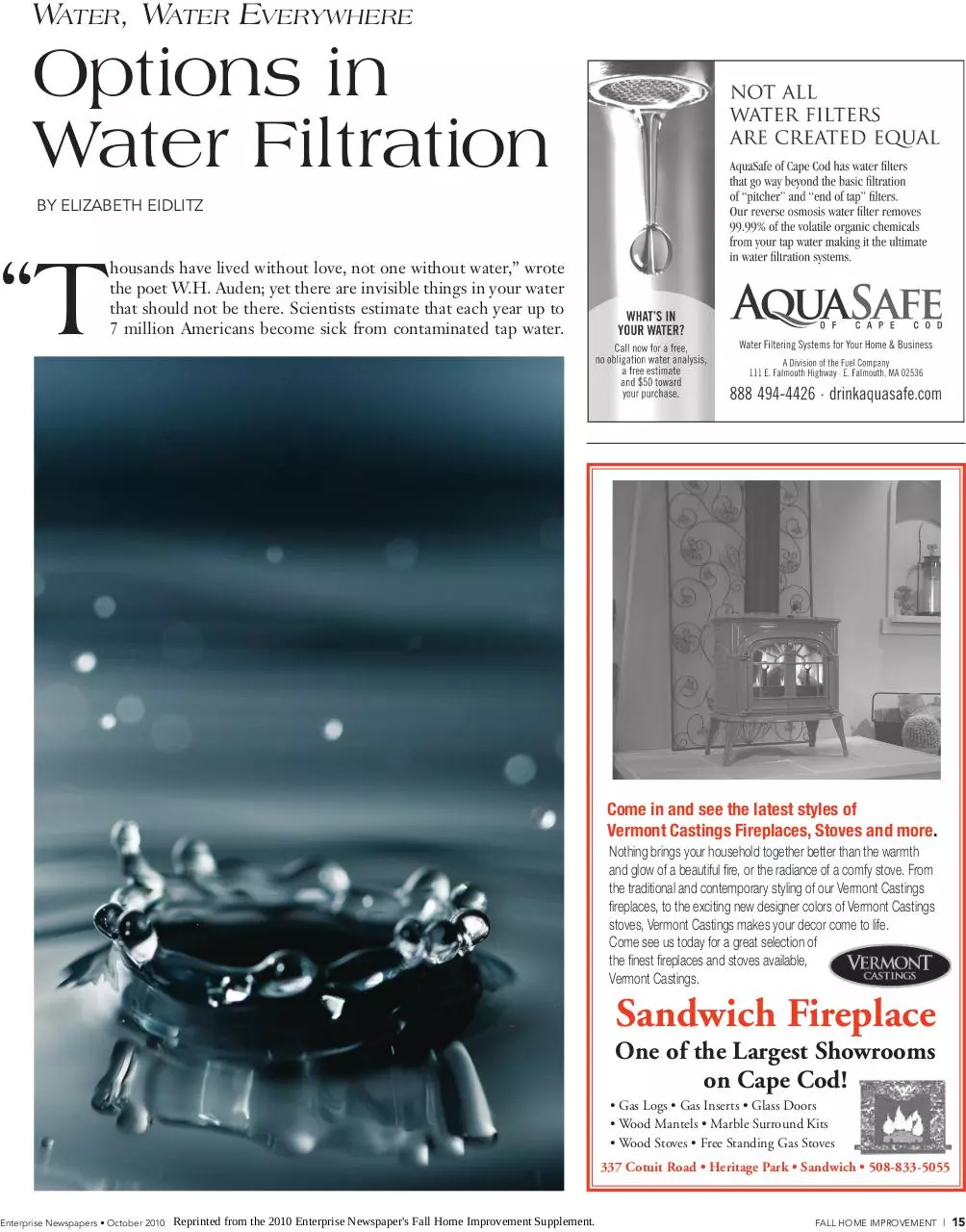 Page 1 of 2, OptionsInWaterFiltration
