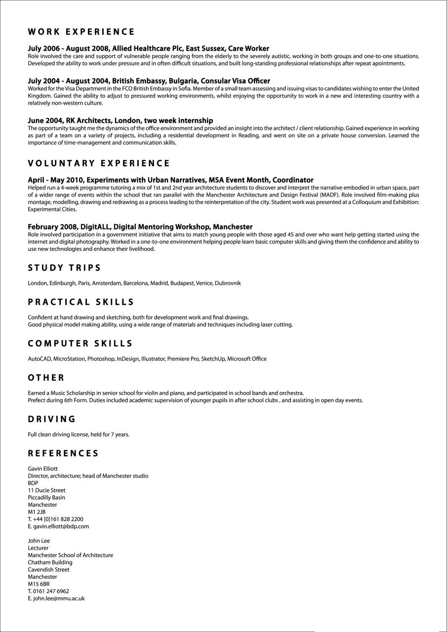 Page 2 of 2, WilliamSavilleCV2011