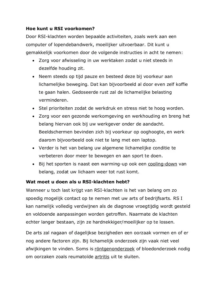 Page 2 of 3, RSI tekst A