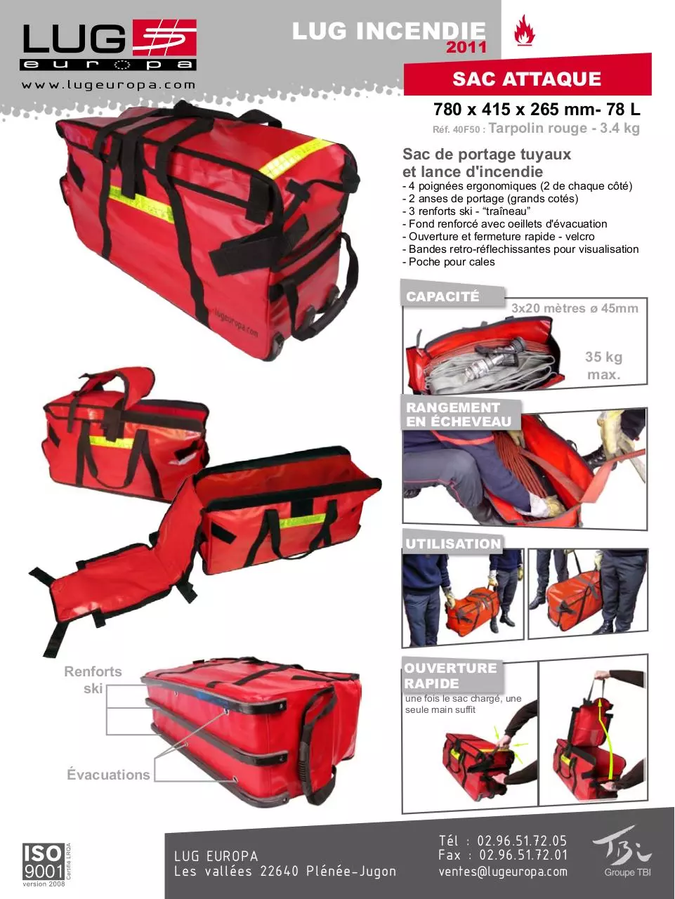 Document preview - Lug Europa -  sac attaque.pdf - Page 1/1