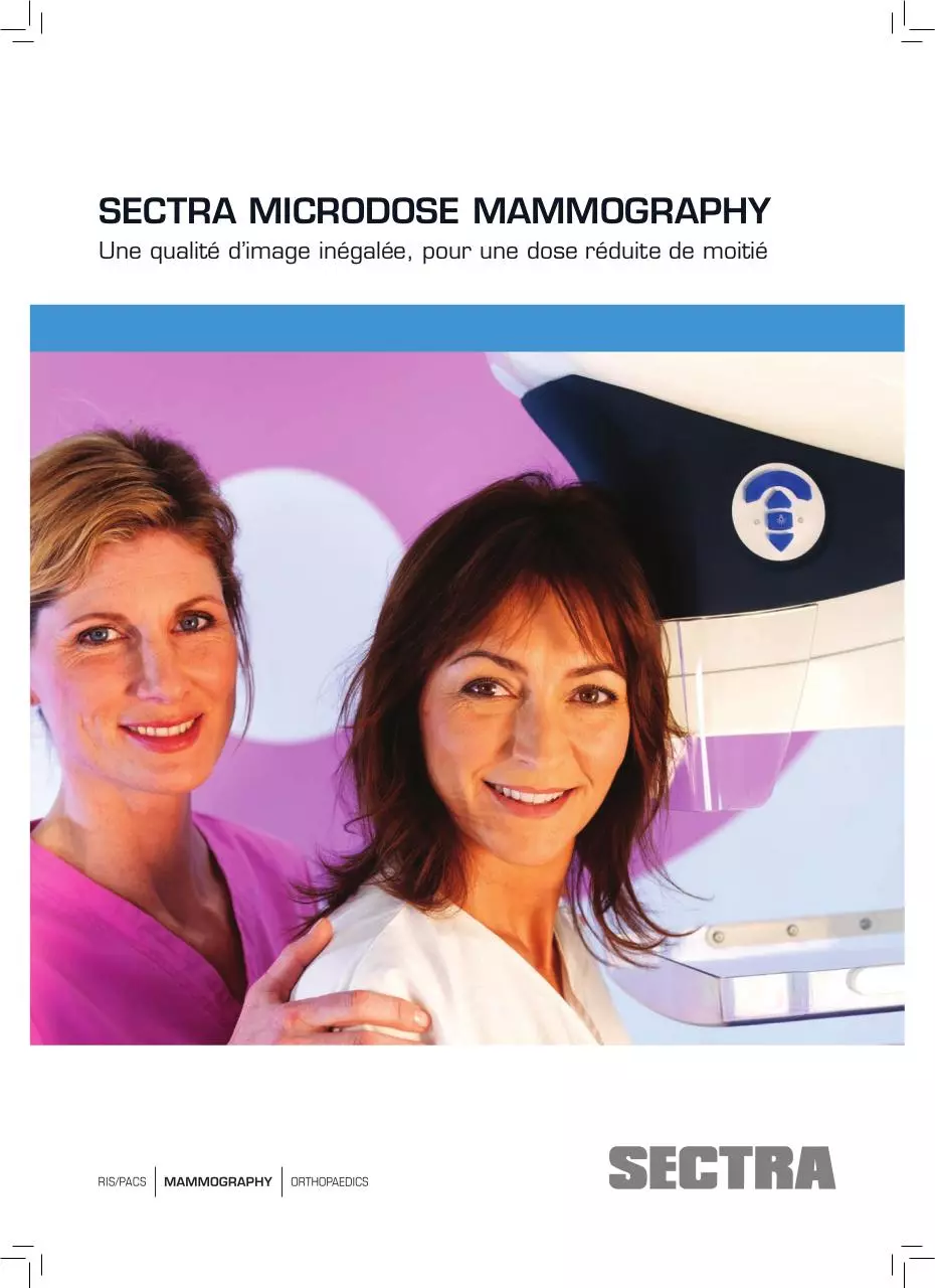 Page 1 of 16, NEW MicroDose brochure 2010 French 1