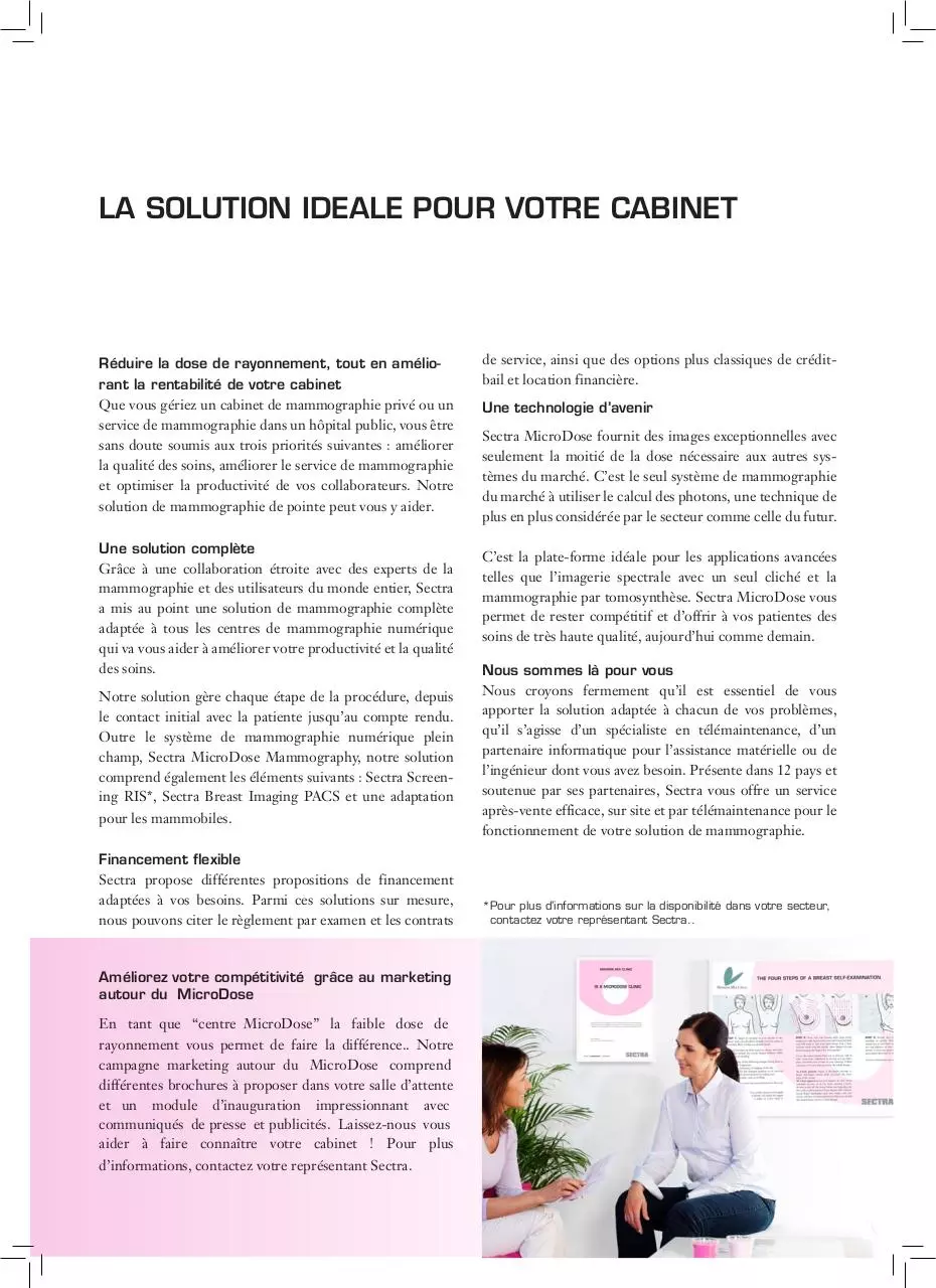 Page 4 of 16, NEW MicroDose brochure 2010 French 1