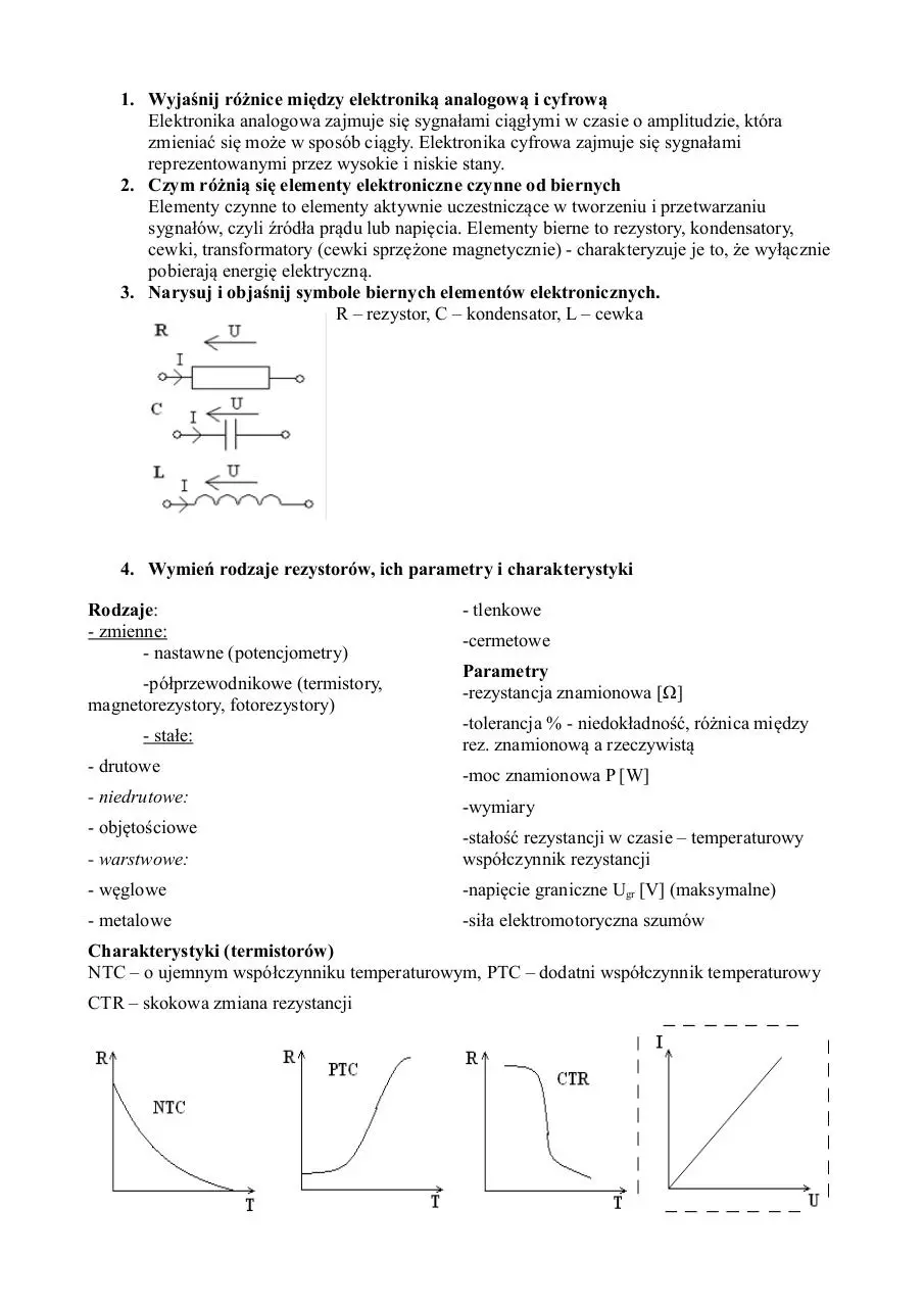 Page 1 of 41, OPRACOWANIE ELEKTRONIKA1