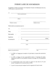 Page 2, Devis d'appels d'offre 4 lots