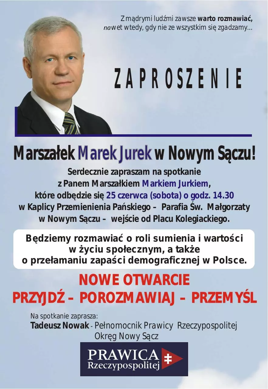Page 1 of 1, Plakat Nowy Sącz