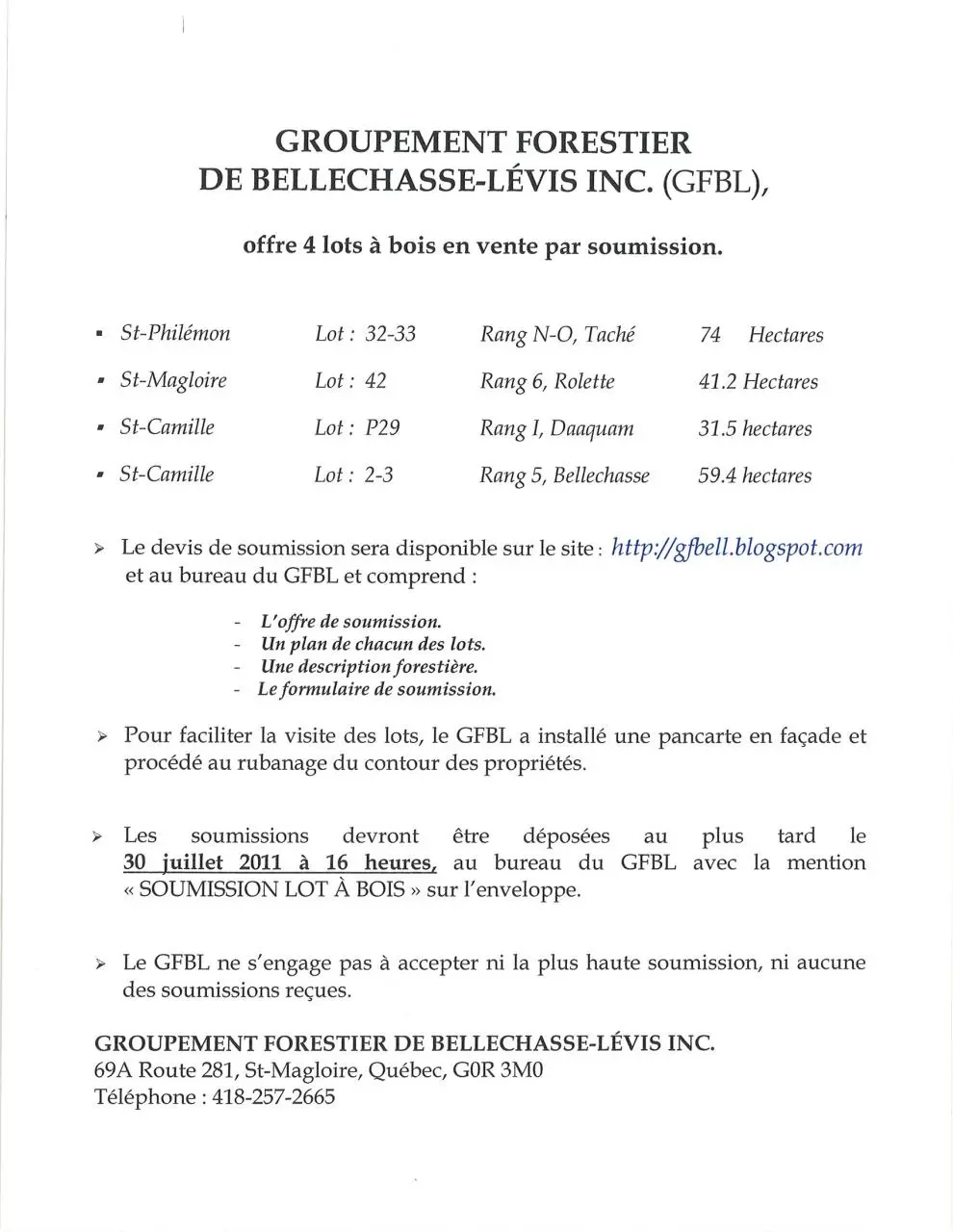 Page 1 of 5, St Camille lot 2p et 3