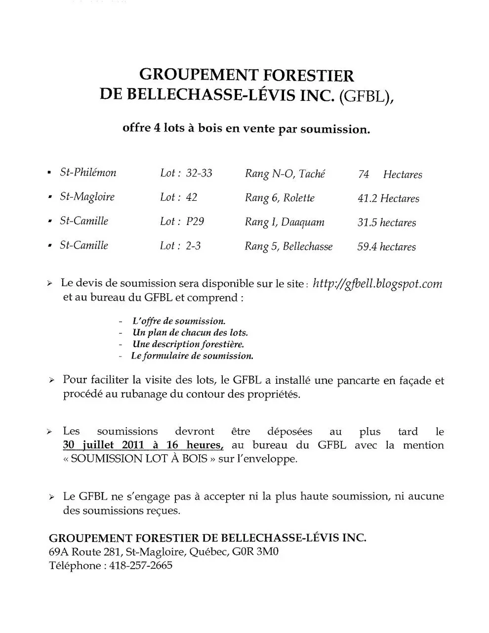 Page 1 of 5, St Camille lot 2p et 3