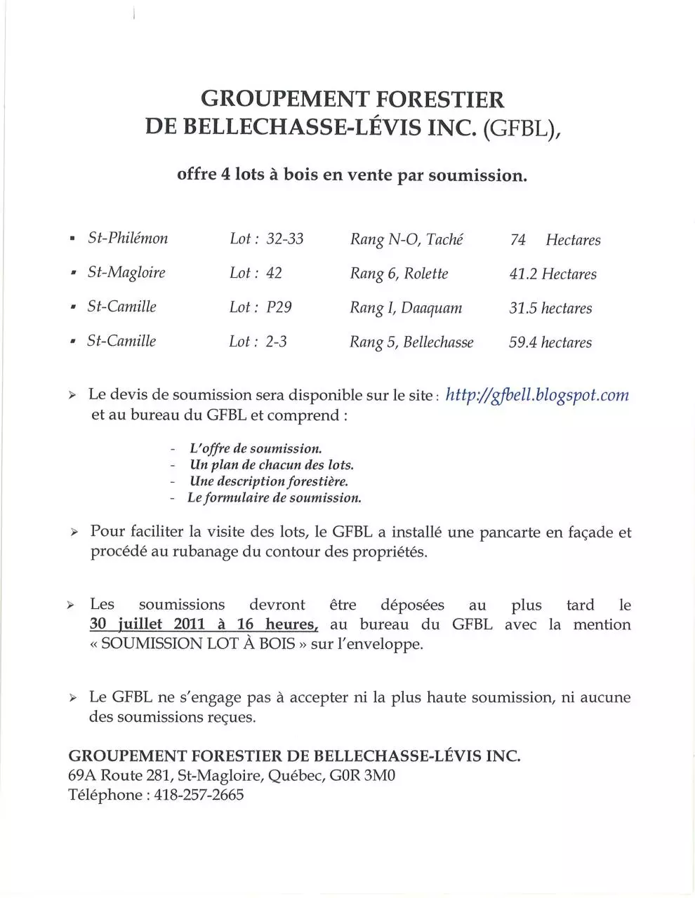 Page 1 of 5, St Magloire lot 42