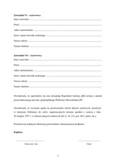 Page 3, Karta Zgłoszeniowa 1