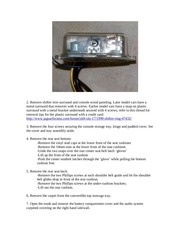 Page 3, Rear Window Control Modifications
