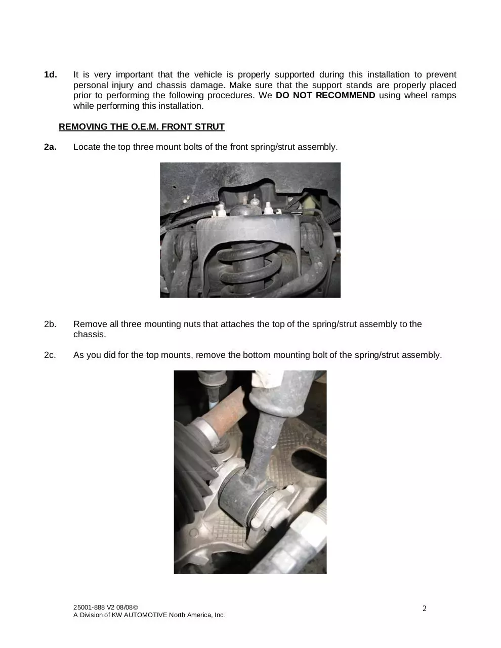 Page 2 of 7, Front Install