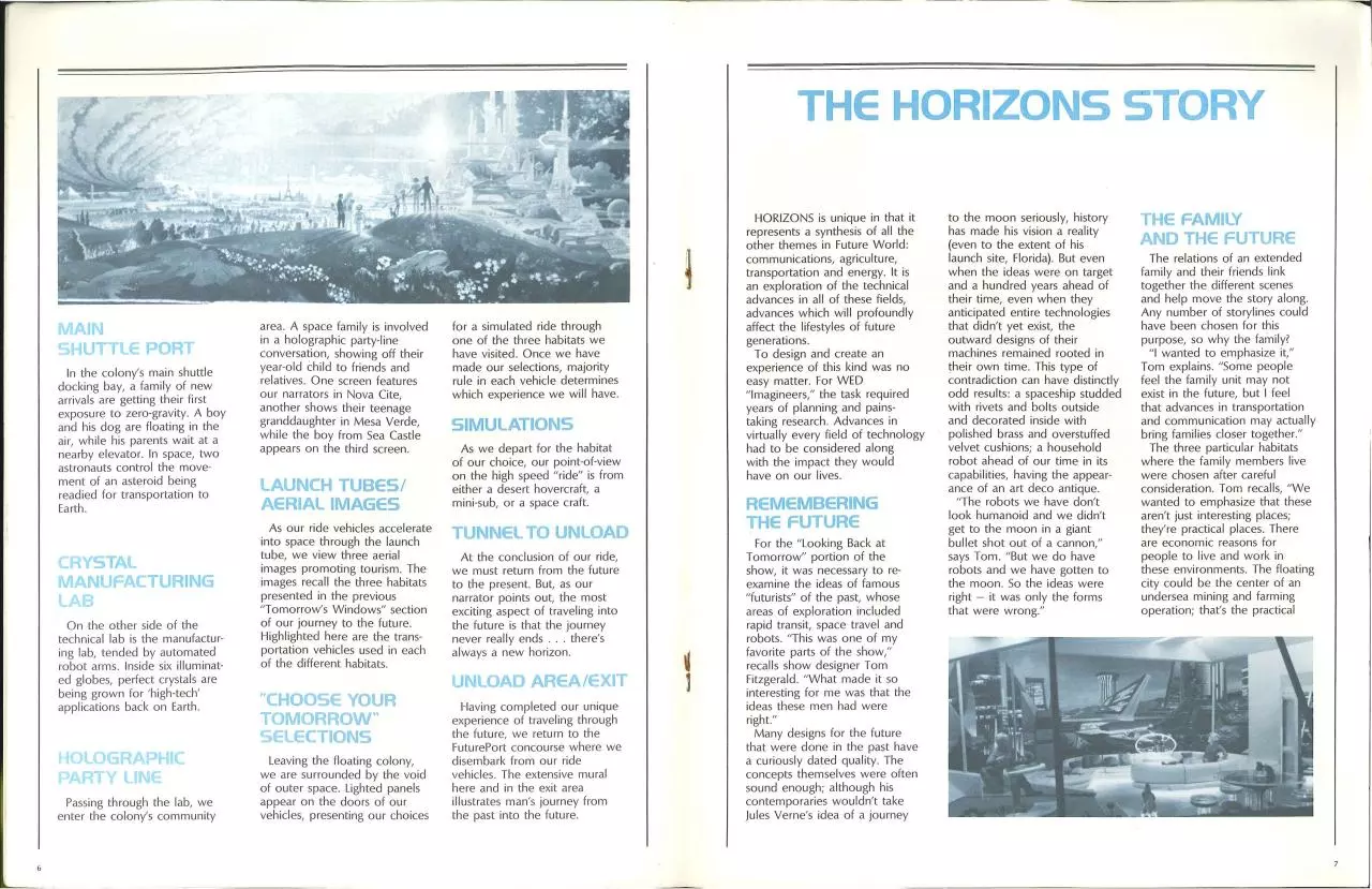 Page 5 of 8, Horizons Cast Member Brochure