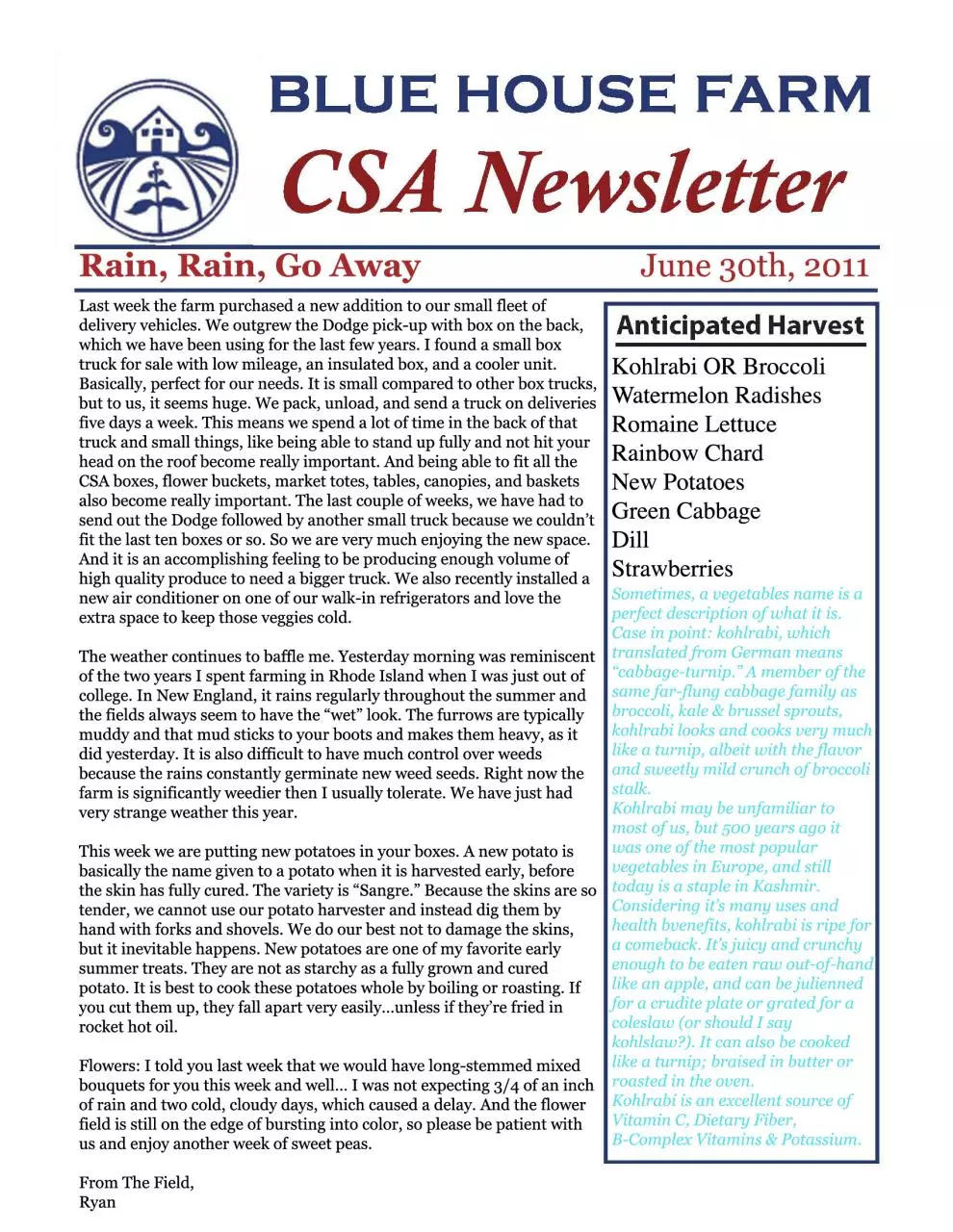 Page 1 of 2, 06.30 Newsletter