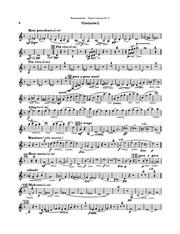 Page 2, Rach 2 Clarinets