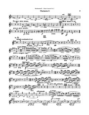 Page 3, Rach 2 Clarinets