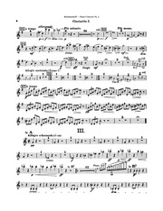 Page 4, Rach 2 Clarinets