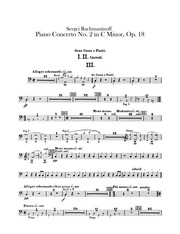 Page 5, Rach 2 Timps + Percussion