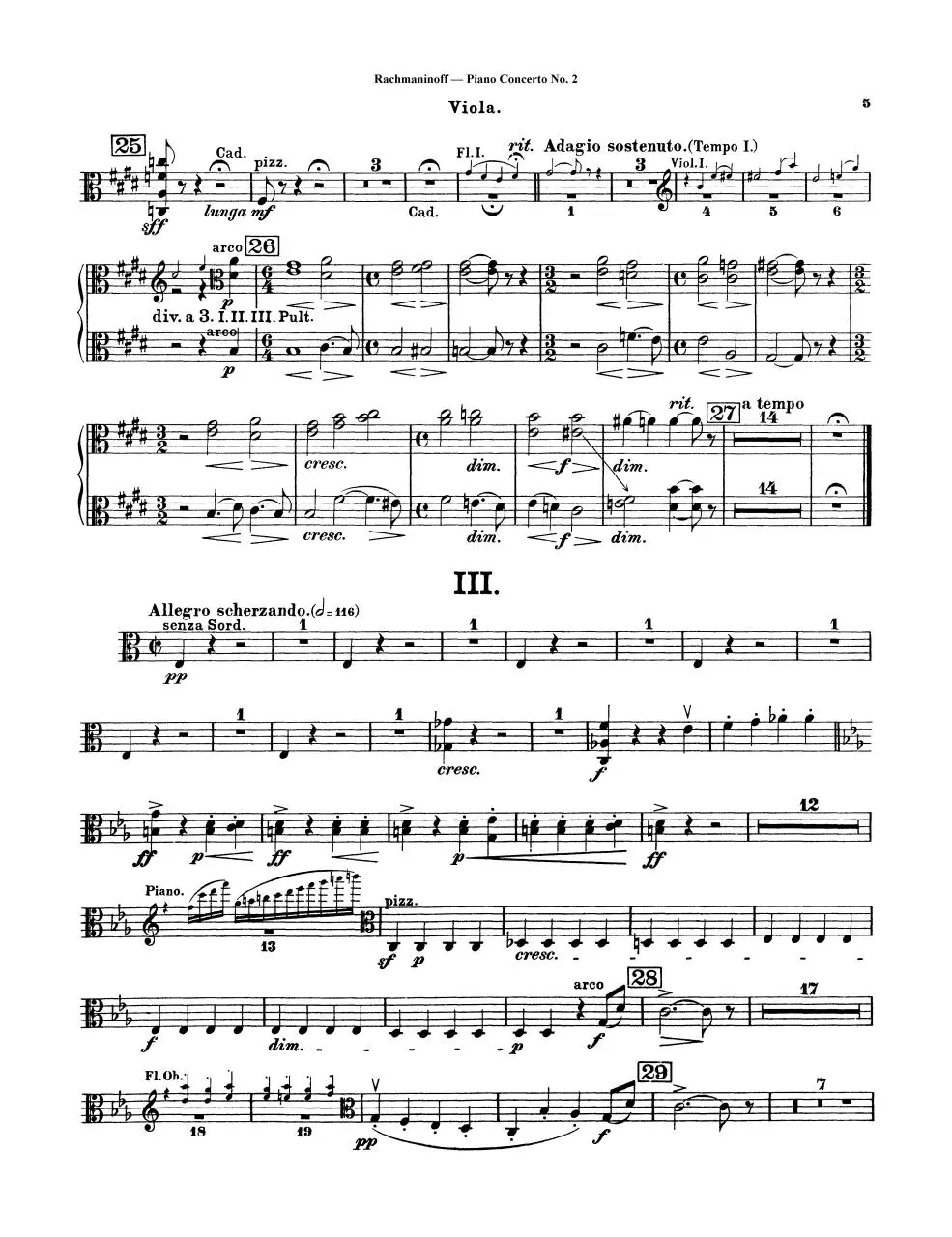 Page 5 of 8, Rach 2 Viola