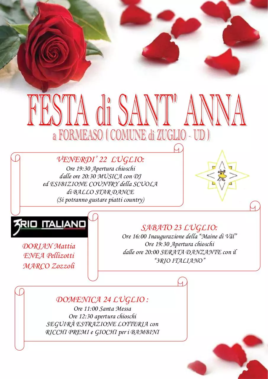 Page 1 of 1, Festa Sant'Anna Formeaso di Zuglio