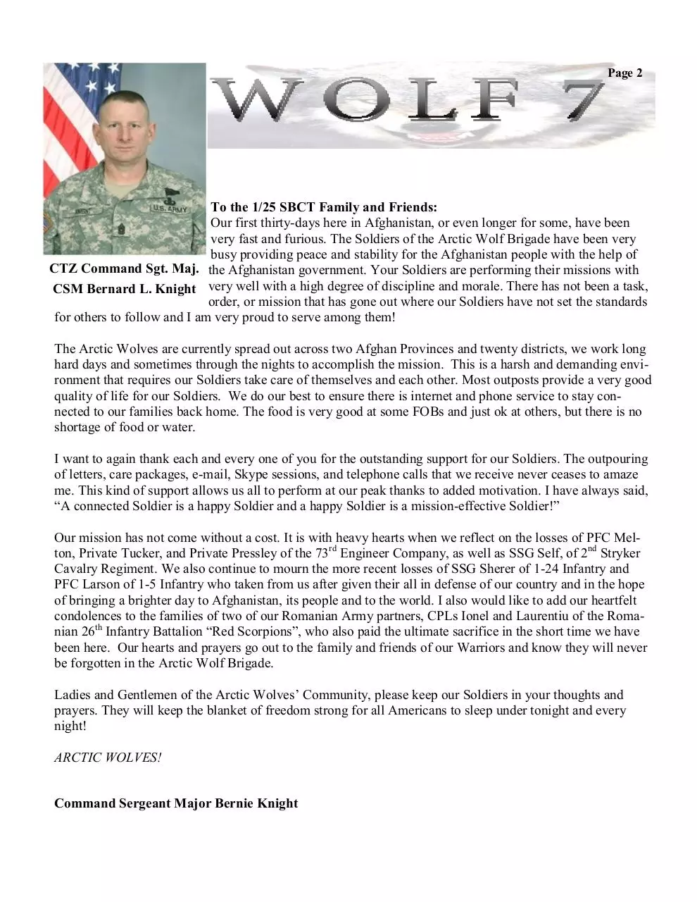 Page 3 of 21, News Letter